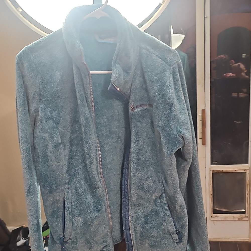 Teal Fleece Jacket